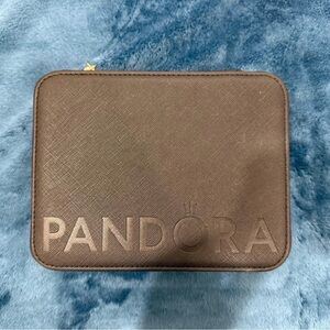 Pandora black jewelry box/ looks brown on pictures jewelry box from Thailand